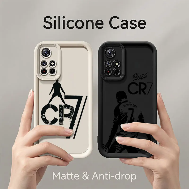 CR7 Ronaldo Shockproof Football Star Phone Case Cover
