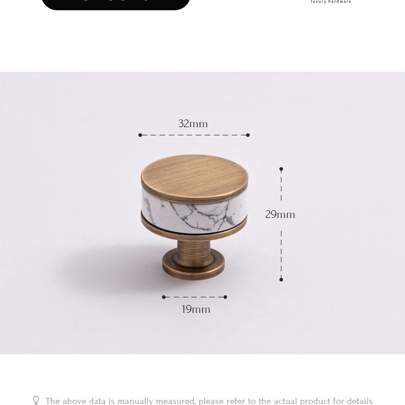 cabinet knob brass crystal unique natural stone texture