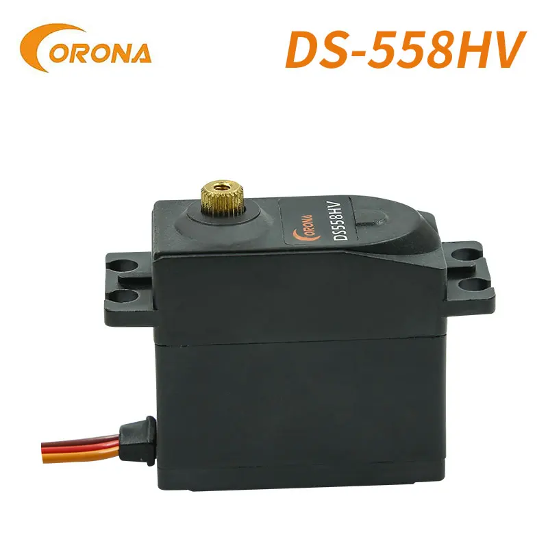 1Pcs Corona DS558HV Standard Digital Metal Gear Servo 14kg / 0.18sec / 58g For RC Airplane Car Robot Simulator 4