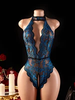 Nachthemd Aushöhlen frauen Nachtwäsche Kleider Lingеrie Set Nachthemd Kontrast Spitze Backless Schlaf Mini Kleid Pijama Mujer 2