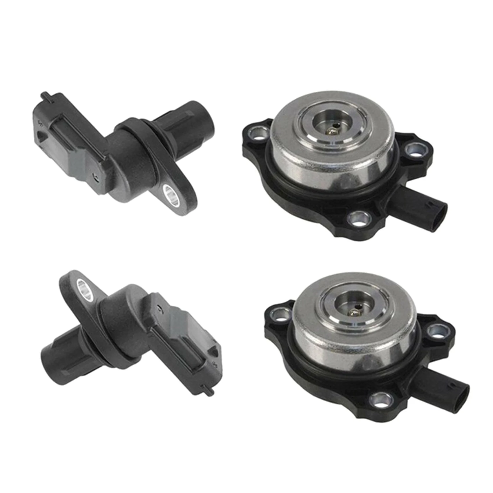 

2Pcs Camshaft Position Sensor+2Pcs Adjuster Magnet for Mercedes-Benz W164 R171 W209 W211 W221 CL203 203