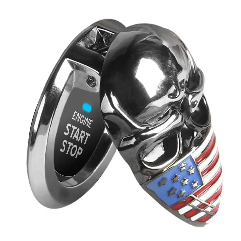 

Крышка кнопки запуска автомобиля, крышка кнопки запуска двигателя автомобиля, универсальная нажимная крышка пуска для запуска автомобиля, нажимная крышка пуска автомобиля, американский флаг
