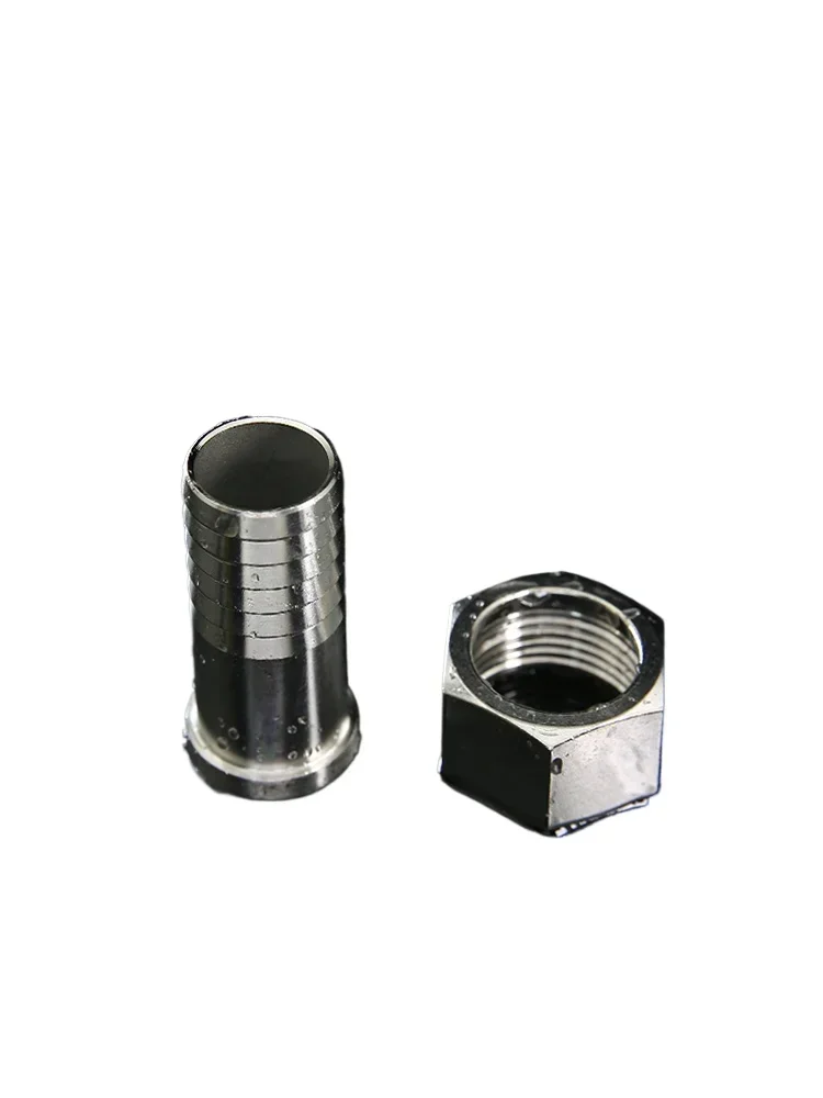 Hose Barb Nipple 304 Stainless Steel Pipe Fitting Air Water Gas304 Hose Adaptors Adapter For Vacuum Fittings Stainless Steel