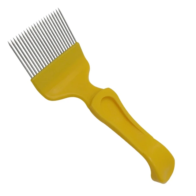 1 Dcs Méhészeti Lapát Mézes Spatula Csúszásgátló 21 Tű Alakú Vágott Mézkés Spur Fogméh Szerszámok - Image 2