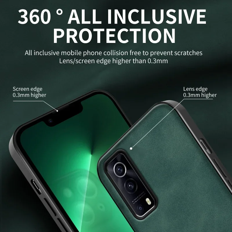 Luxury Magnetic Leather Silicone Phone Case Cover