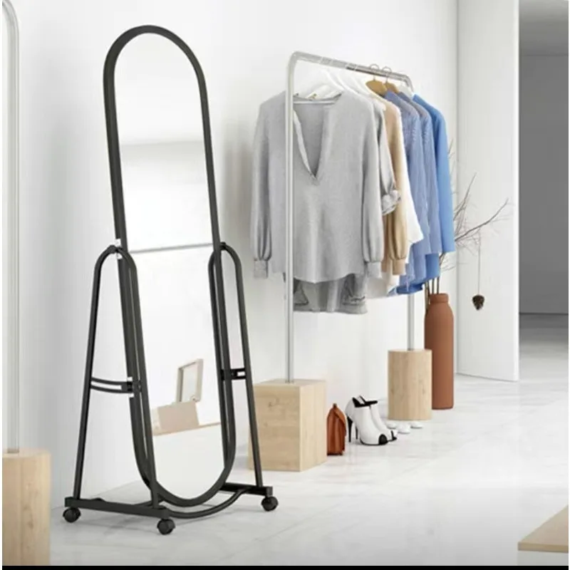 1.7m Oval Full-Length Floor Mirror 3