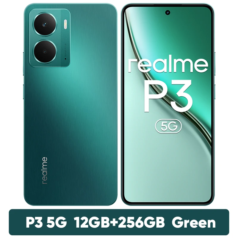 新品 Realme P3 12GB/256GB Antutu約76万 グリーン realme P3 5Gのスペックまとめ！AnTuTu75万でIP66/68/69対応のスマホ