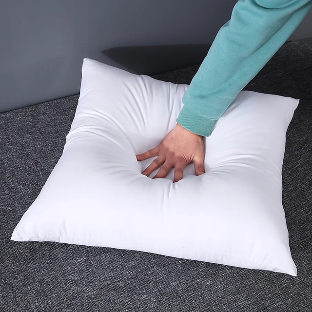 Coussin de remplissage intérieur pour la maison, noyau d'oreiller décoratif blanc pour canapé, voiture, bureau, insertion de coussin souple 45x45 14/16/18/20/22/24 pouces 6