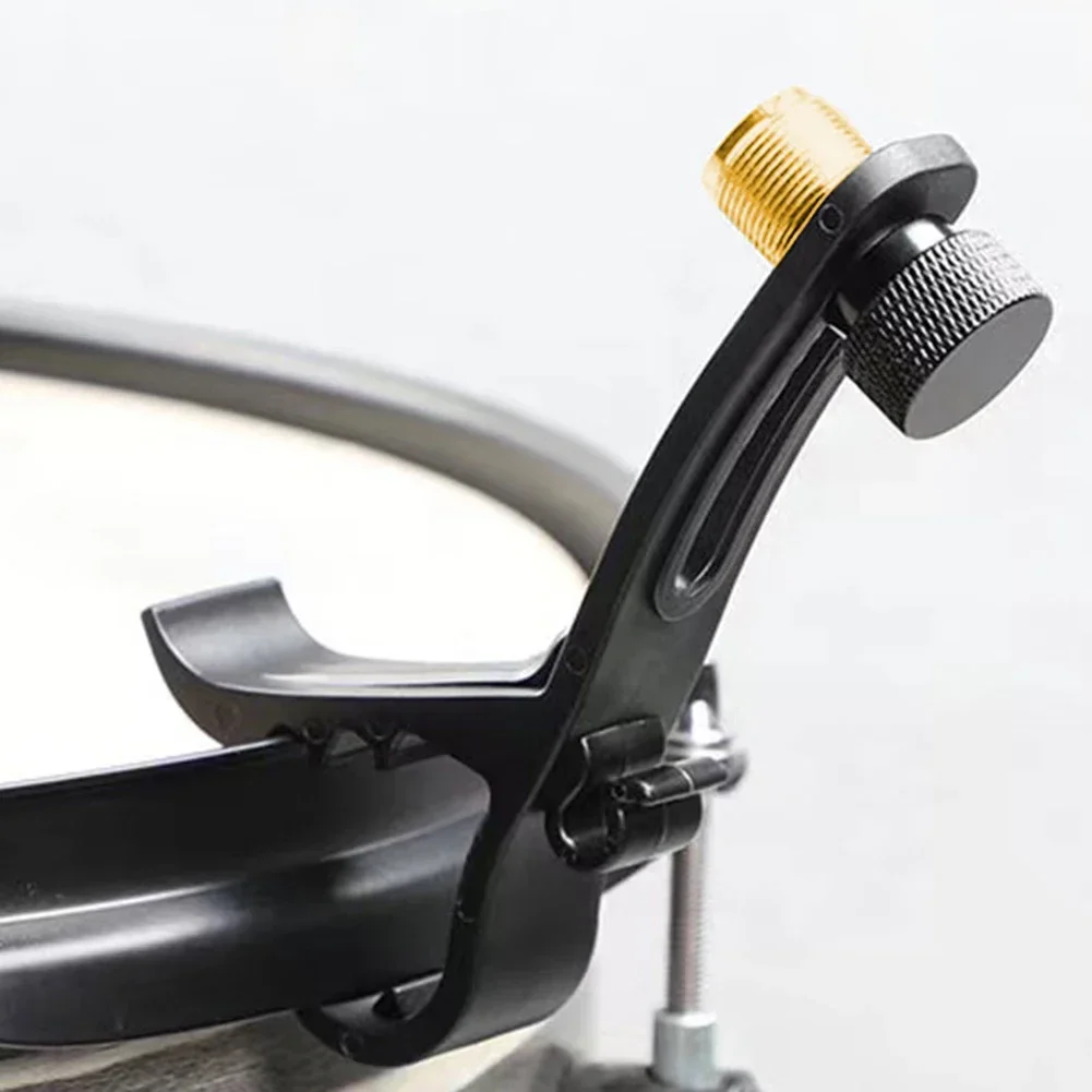 1PC Drum Microphone Clip Adjustable Mic Clamp Holder Stand Drum Rim Mount Clamp Anti Shake Adjustable Mic Mount Accessories microphone mount clamp
