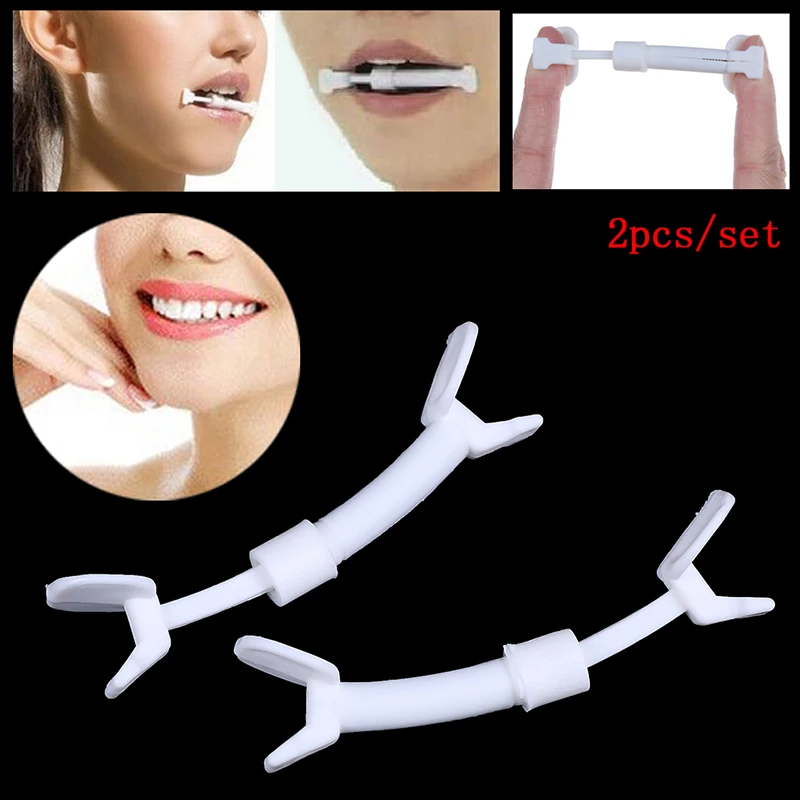 

New Hot Slim Mouth Piece Face-lifting Device Smile Facial Muscle Exerciser Slim Mouth Piece Toning Toner Flex Women Supplies