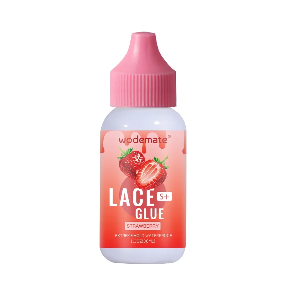 Lace Glue Adhesive Extreme Hold Invisible Hair Glue Watermelon Scent Strawberry Scent Lace Wig Melting Spray for Wigs