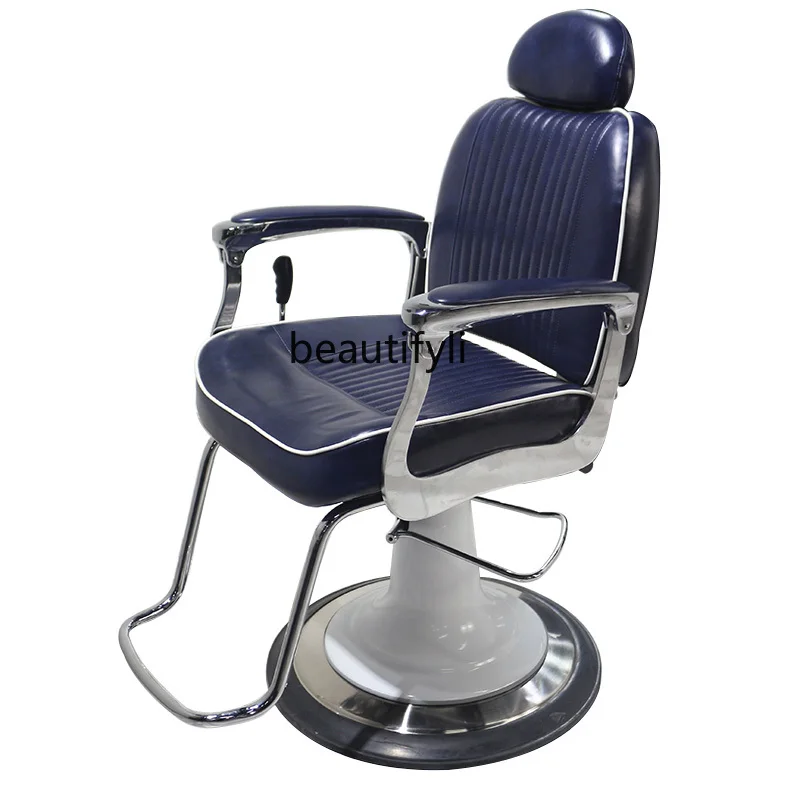 Customized Factory Direct Sales Put down Chair Lift High-End for Hair Salon Simple Modern Hairdressing Chair New Barber Chair customized zinc oxide live tester zinc oxide arrester tester lightning arrester measuring instrument factory direct sales