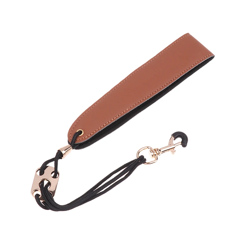 Premium Leather Saxophone Neck Strap Lanyard for All Ages and Saxophone Types