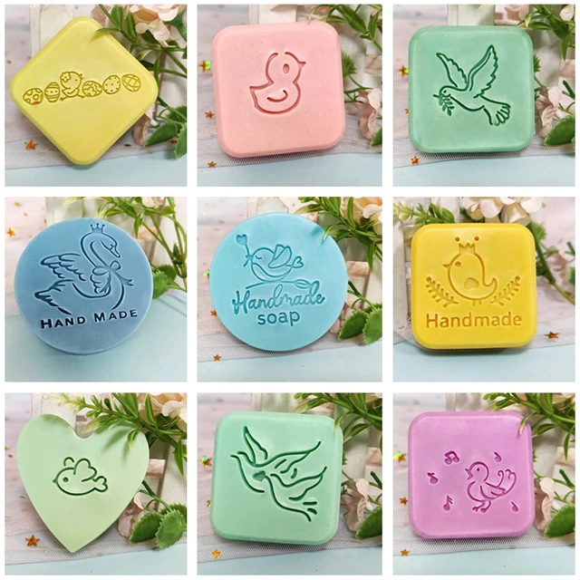 Butterfly Soap Stamp Handmade Acrylic Resin Natural Soaps Gift