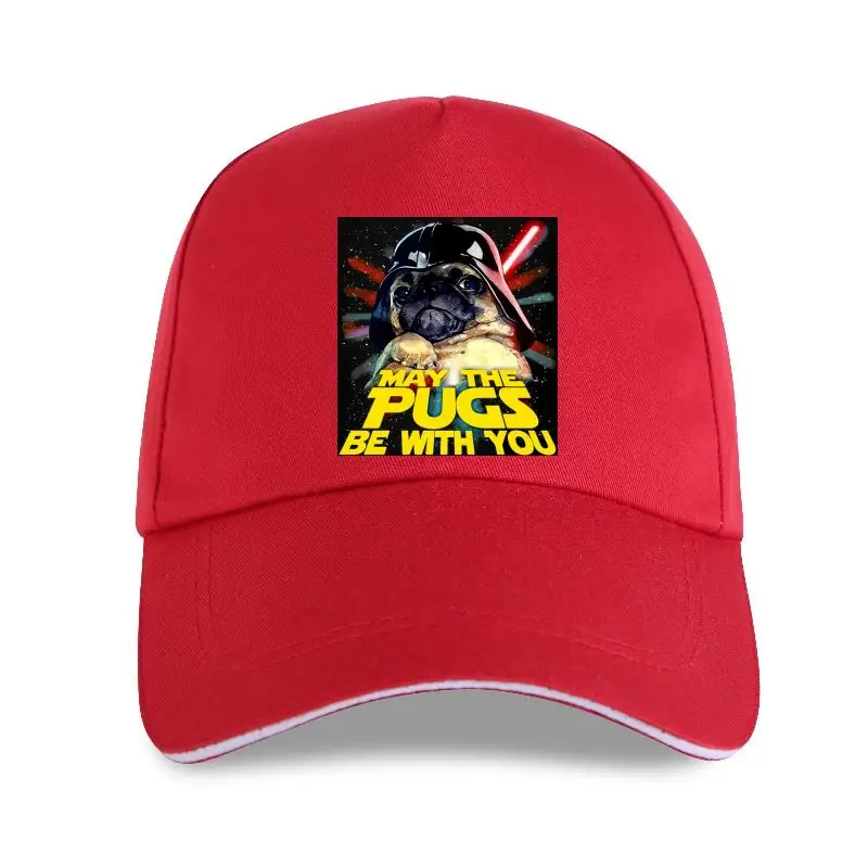 

new cap hat May The Pugs Be With You Kpop Men Cotton Baseball Cap Fitness Men Funny Hip Hop Tops Streetwear