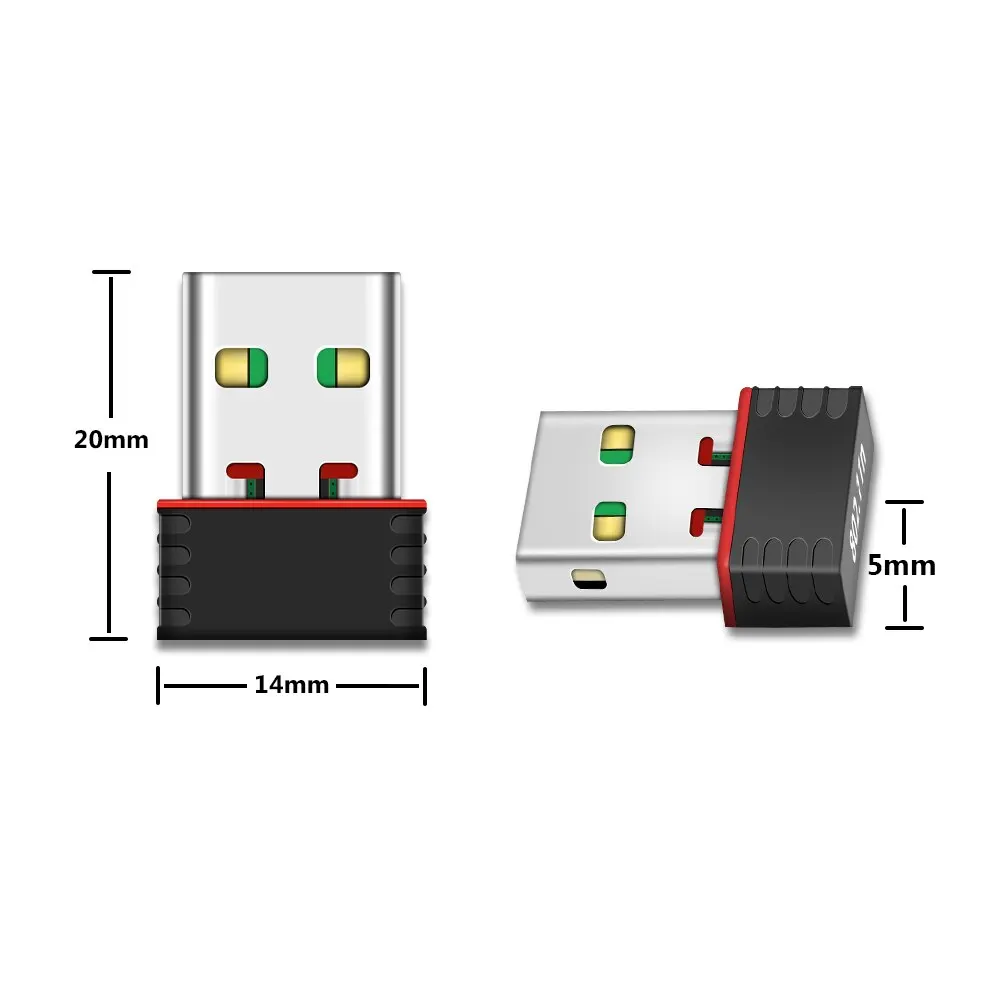 USB WiFi 어댑터 USB2.0 미니 WiFi WiFi 이더넷 150Mbps WiFi 동글 802.11 N/g/B WiFi USB 랜 어댑터