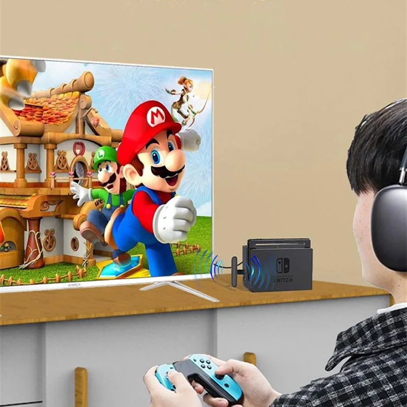 Type-C Bluetooth 5.1 Audio Transmitter Plug And Play Wireless Low Latency Adapter Nintendo Switch PS4 TV PC Type C Receiver