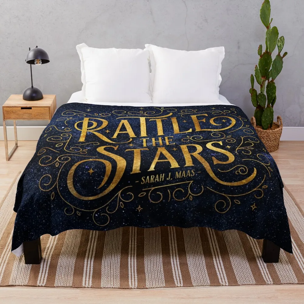 

Rattle the Stars - Night Throw Blanket Decorative Bed Blankets Kid'S Blanket Soft Big Blanket Giant Sofa Blanket