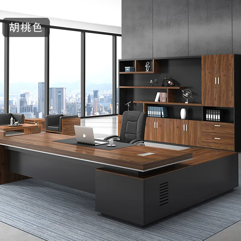 Manager Furniture L Shape Ceo Executive Desk Office Furniture Modern