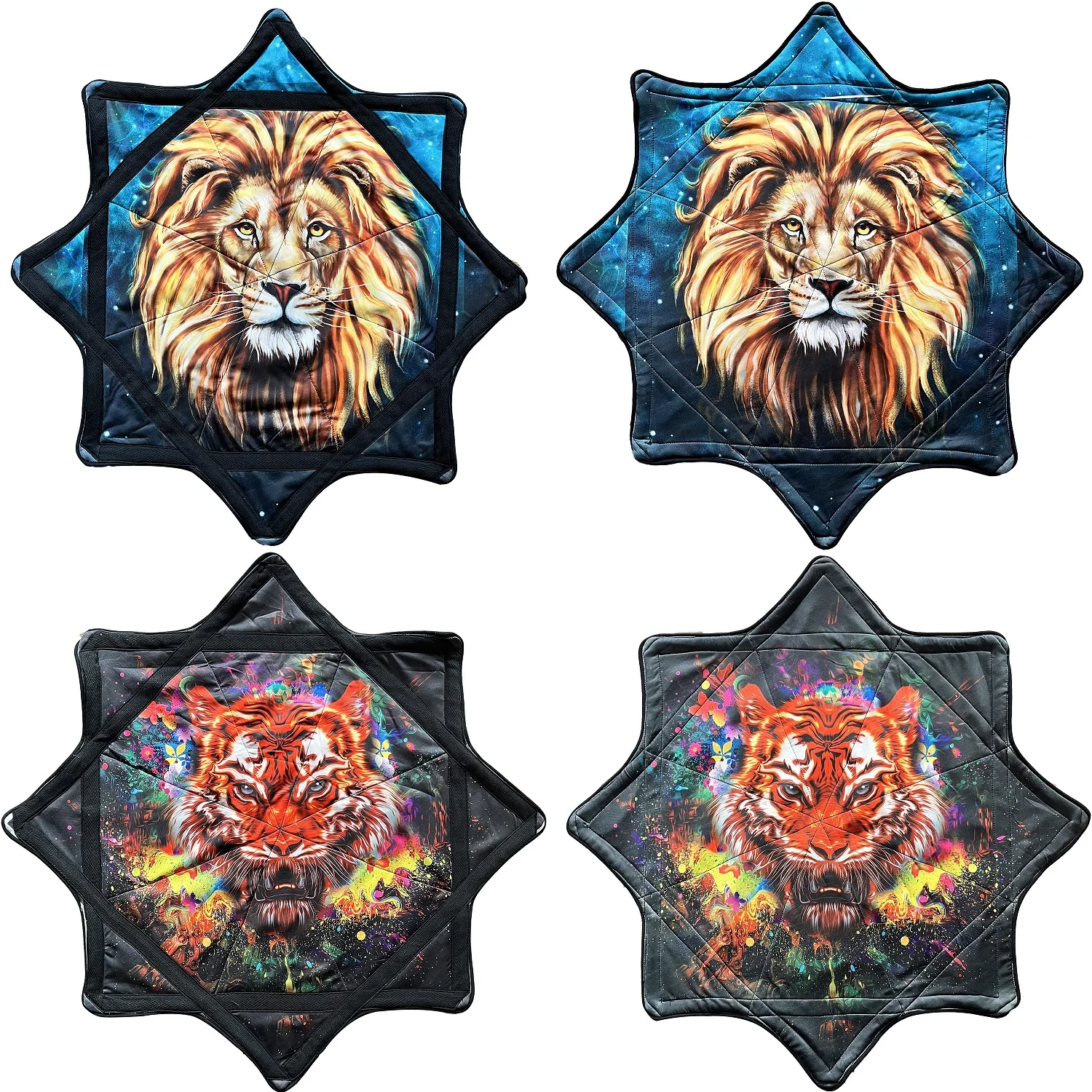 Dapo Spinning Dance handkerchief Lycra Octagonal Scarf flying Handkerchief 67cm*67cm Customizable Spinning Handkerchief 2