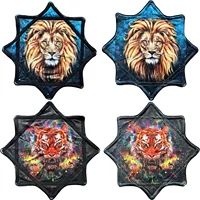Dapo Spinning Dance handkerchief Lycra Octagonal Scarf flying Handkerchief 67cm*67cm Customizable Spinning Handkerchief 2