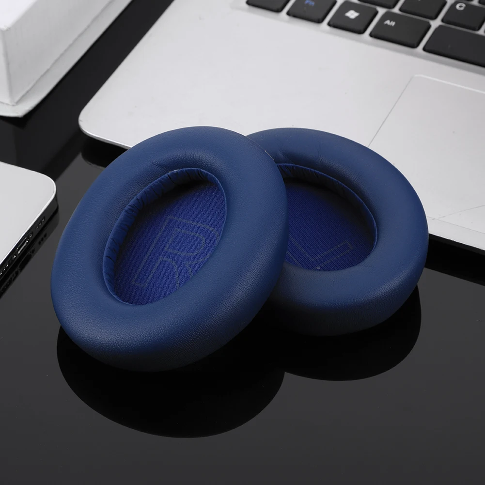 1 Pair Replacement Ear Pads Cushions Memory Foam Headphone Earpads Ear Cups Cover for Anker Soundcore Life 2 Q20 Q20+ Q20I Q20BT
