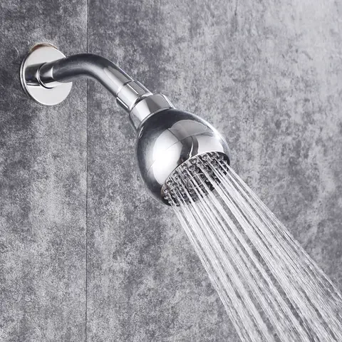 

Shower Head Top Spray Bathroom Wall Mount Rotate Round Shower Set Concealed Installed Bathroom Shower Faucet Mixer
