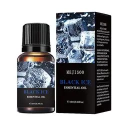 Aromatic Bliss Essential Oil Blend - 10ml Eucalyptus, Lavender, Bergamot, Vanilla, and Peppermint (Black Ice)