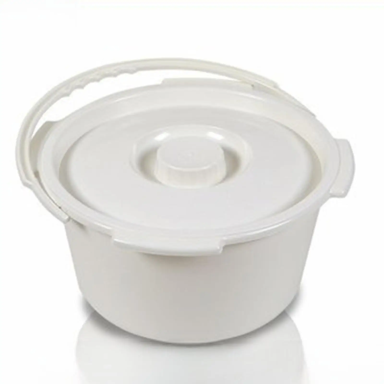 Commode Replacement Bucket Half Pail for Commode Chair Lightweight Strong Bearing Capacity Commode Pail for Hospital Elderly 2