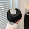 Mini Crescent Bag Girl Messenger Backpack Mini Purses and Handbags PU Leather Kids Crossbody Bag Small Coin Pouch Child Wallet 3