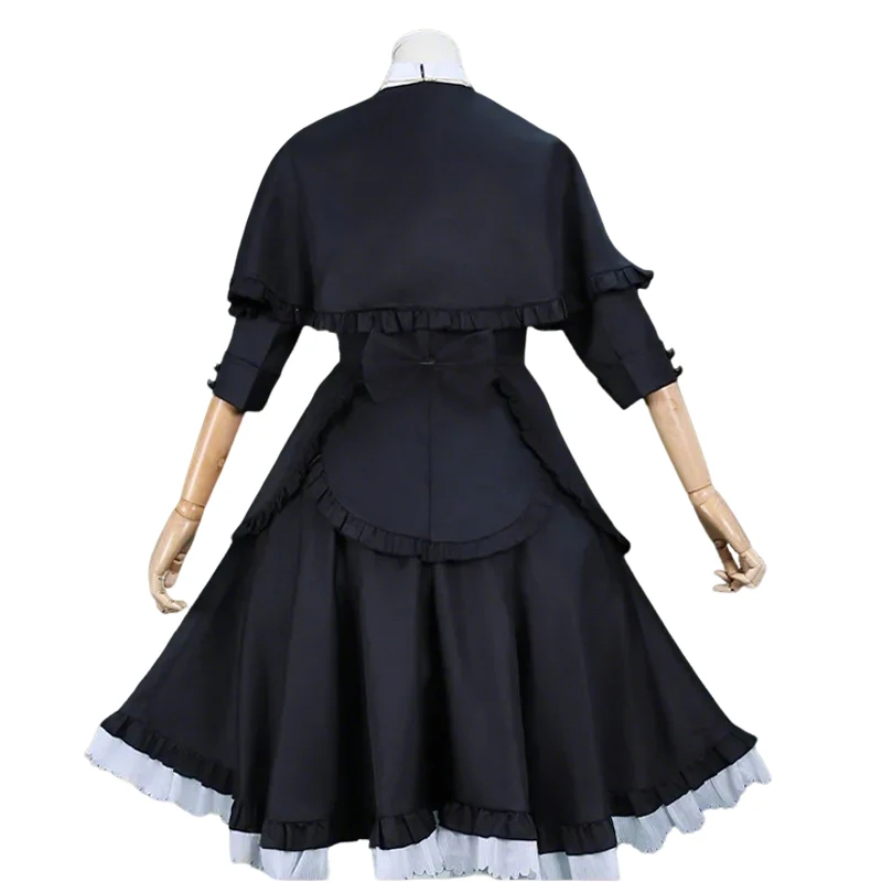 Puella Magi Madoka Magica-Inspired Homura Akemi School Uniform Costume for Cosplay Events