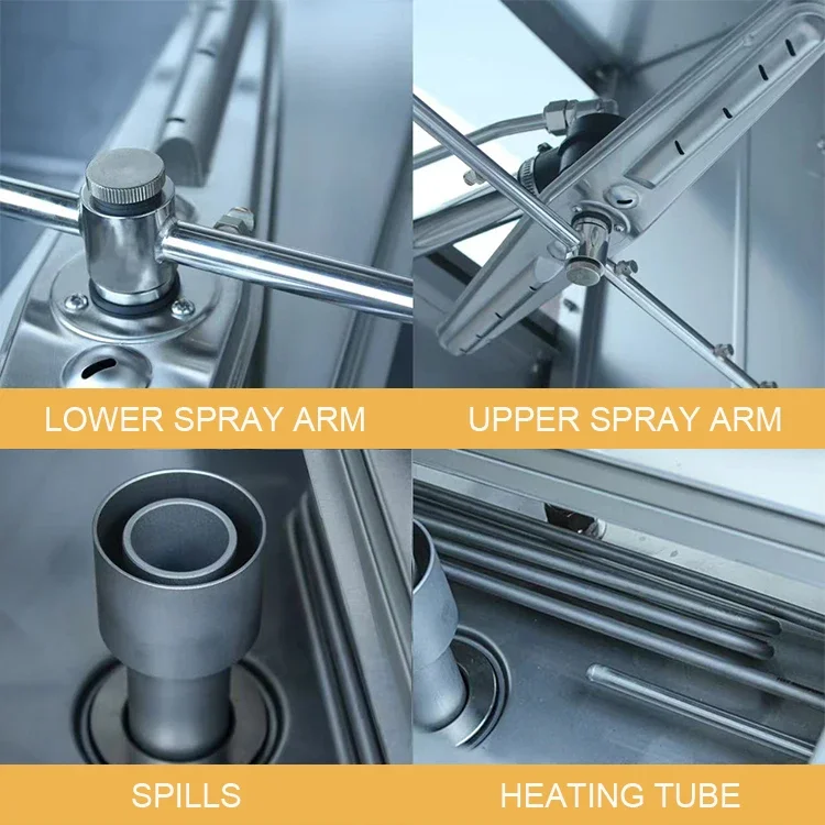 Tableware Dish Cleaning Machine Washing Machine China Dishwasher Automatic Dishwashing Machine 5