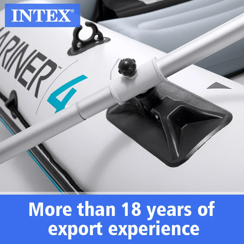 Intex 68376 전문 시리즈 마리너 4 세트, 팽창식 뗏목 PVC 낚시 보트, 핫 세일