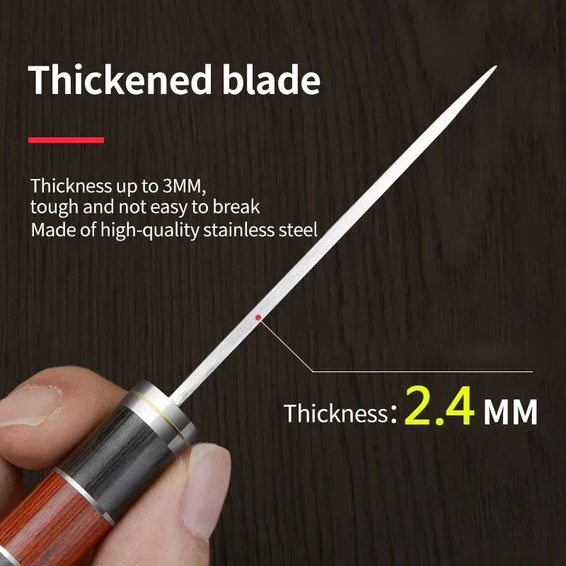 Small Pocket Knife Multi-function Stainless Steel Cutting Cleaver for Fruit Vegetable Slicing Home Cooking BBQ Tools kitchen knife