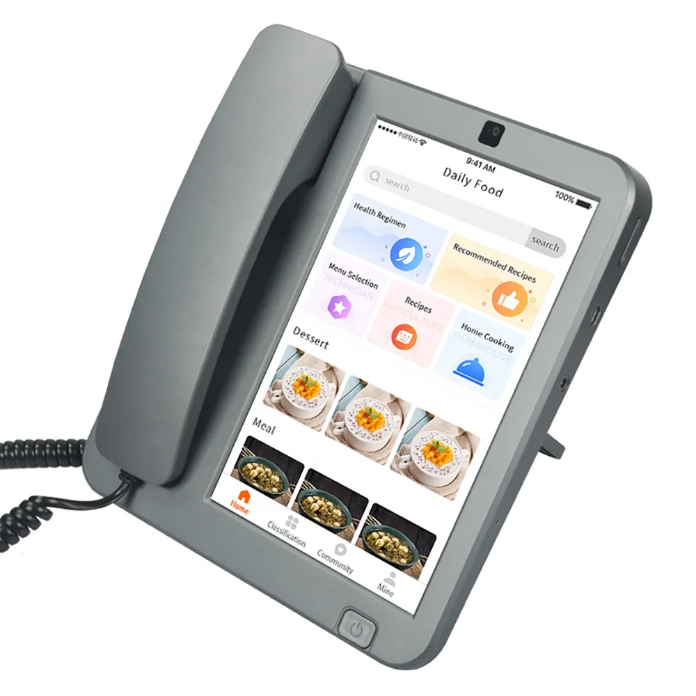 

4G Business Telephone 8 inch Large Screen Smart Intelligent Desktop Phone