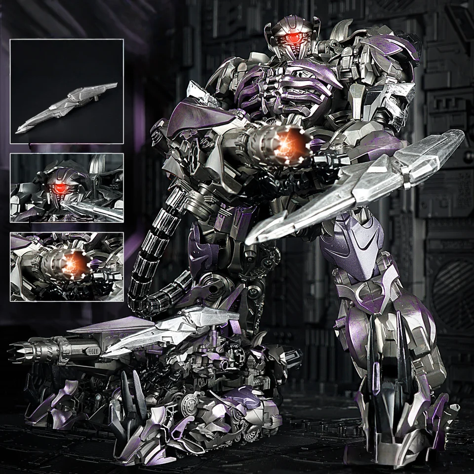 LED 변신 쇼크웨이브 쇼크블라스트 사이버트론 디셉티콘 G1 애니메이션 영화 모델 변형 액션 피규어 로봇-모바일 11번가