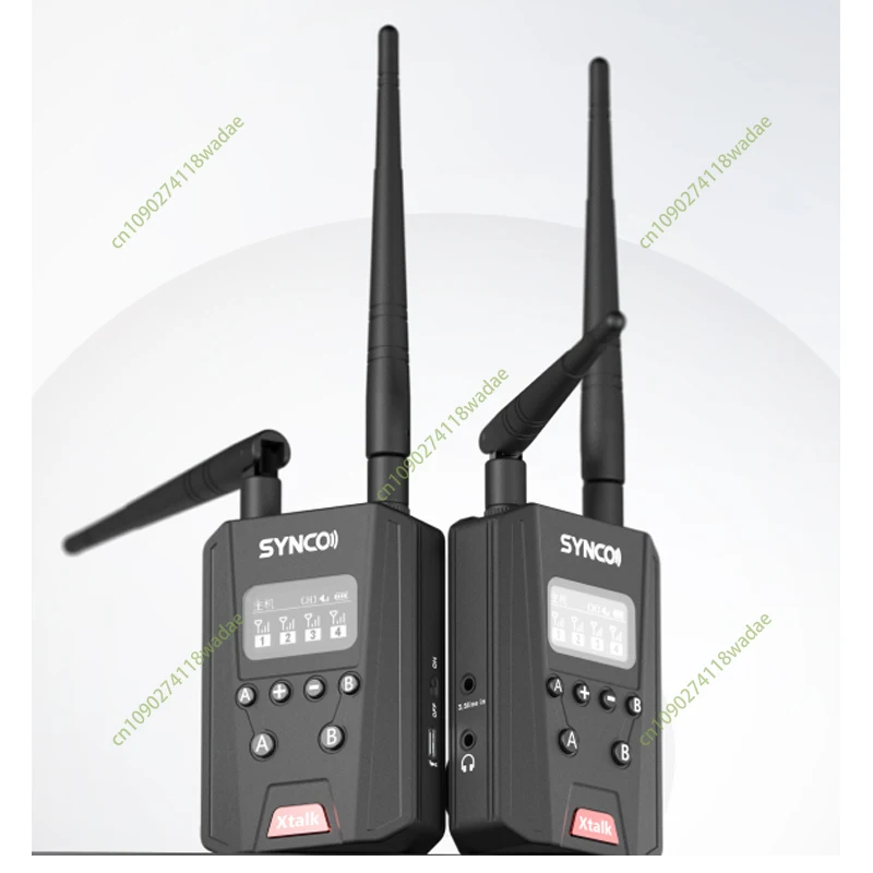 SYNCO Xtalk Link 무선 인터콤 시스템 안정적인 통화 거리 최대 700..