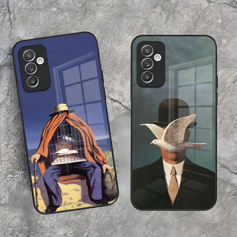 

Чехол для телефона Rene Magritte для Samsung A13 A72 A71 A70 A54 A52 A51 A50 A42 A40 A34 A33 A32 A31 A30 A22 A21 A20 A14 A12 A10