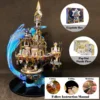 MU 3D Metal Puzzle ATLANTIS DIY Assembly  Western building Model kits Toy For Adults Children Gift for Friend 2