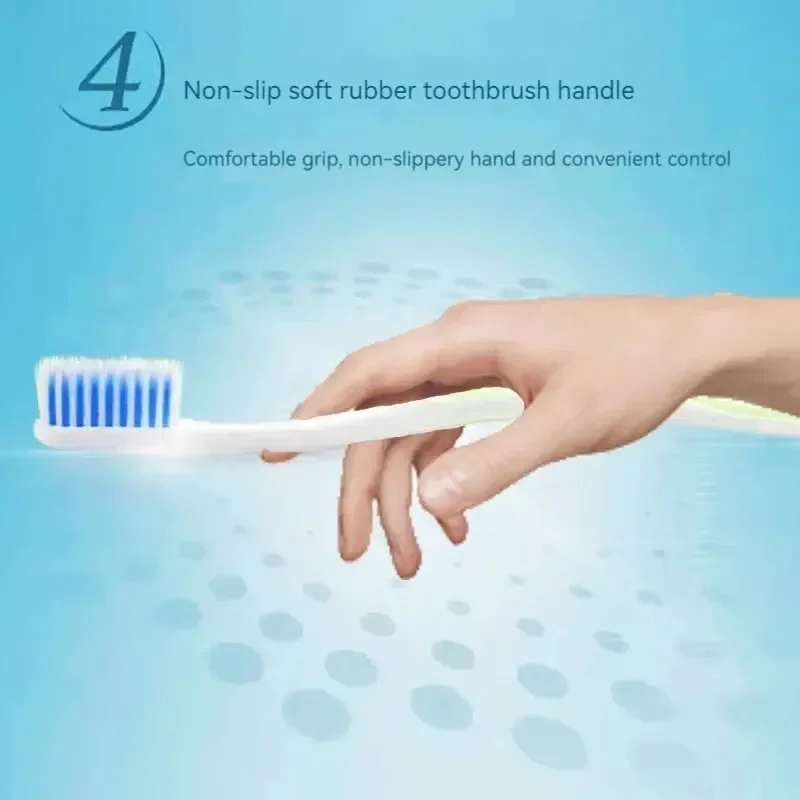 Colgate 6pcs Adult Toothbrushes for Sensitive Gums/Teeth Manual Oral Hygiene Home Use Random Colors toothbrush set