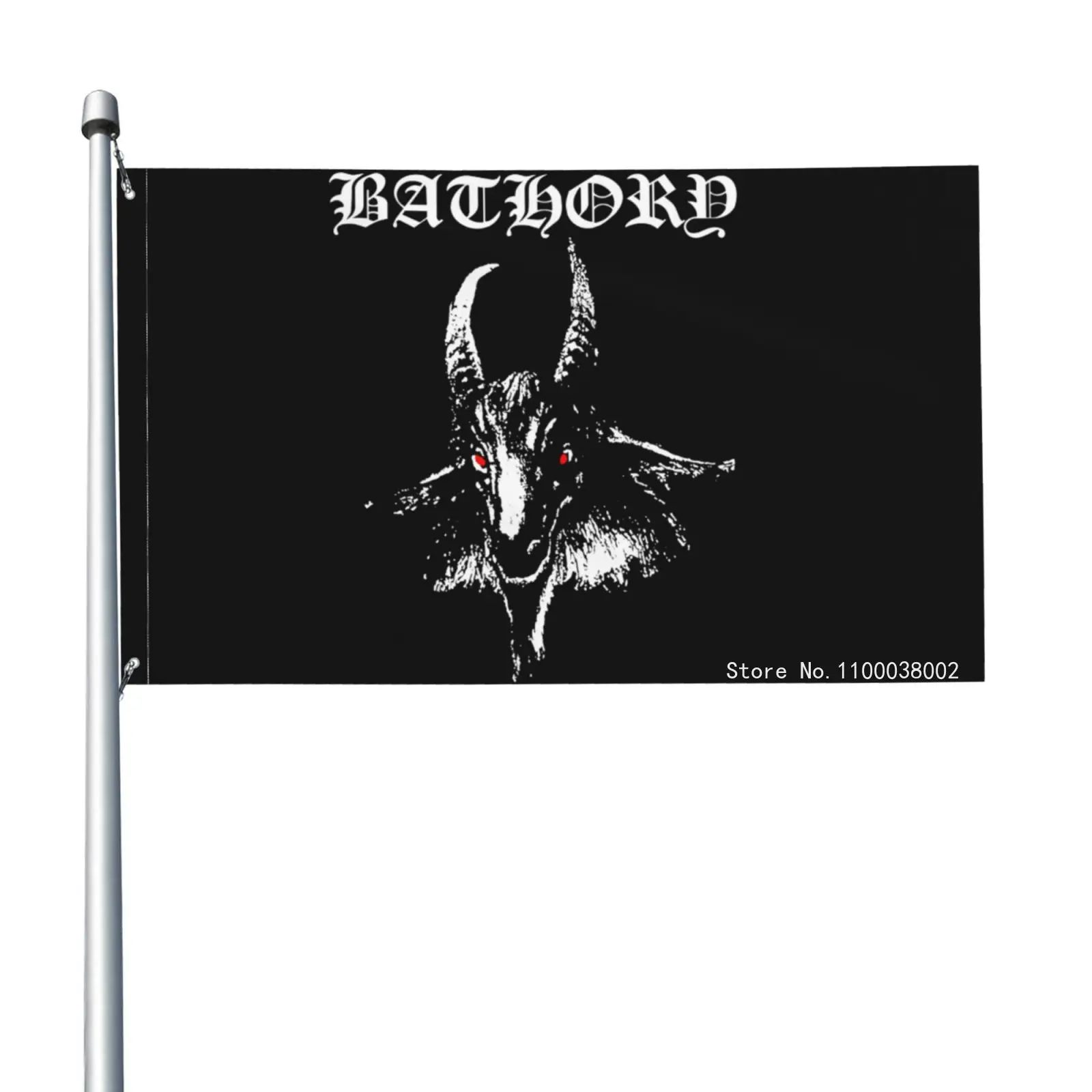 Bathory Коза Bathory легенда о черном металле Quorthon флаг баннер с принтом ярких цветов для спорта на открытом воздухе