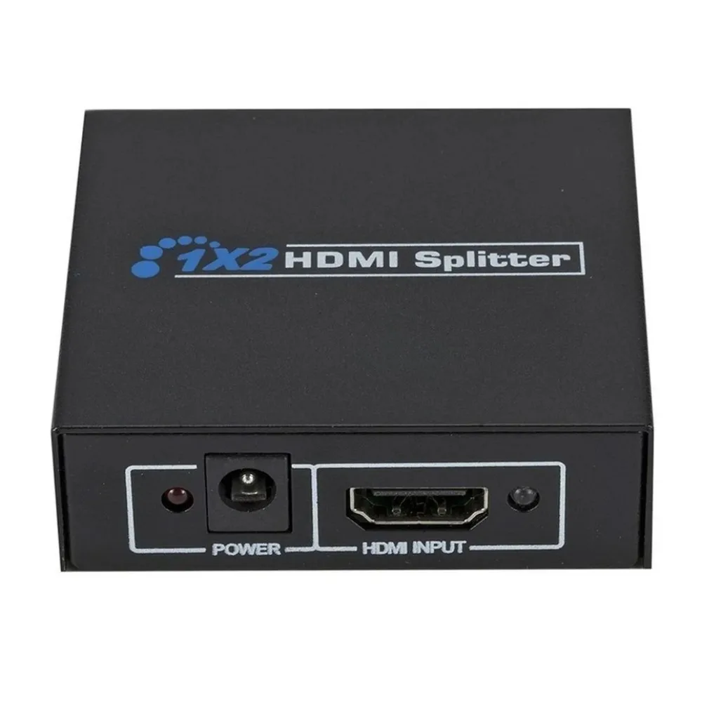 BGGQGG HDMI 호환 분배기, 풀 HD 1080p 비디오 HDMI 호환 스위치 스위처, HDTV DVD용, 1X2 스플릿 1 인 2 아웃