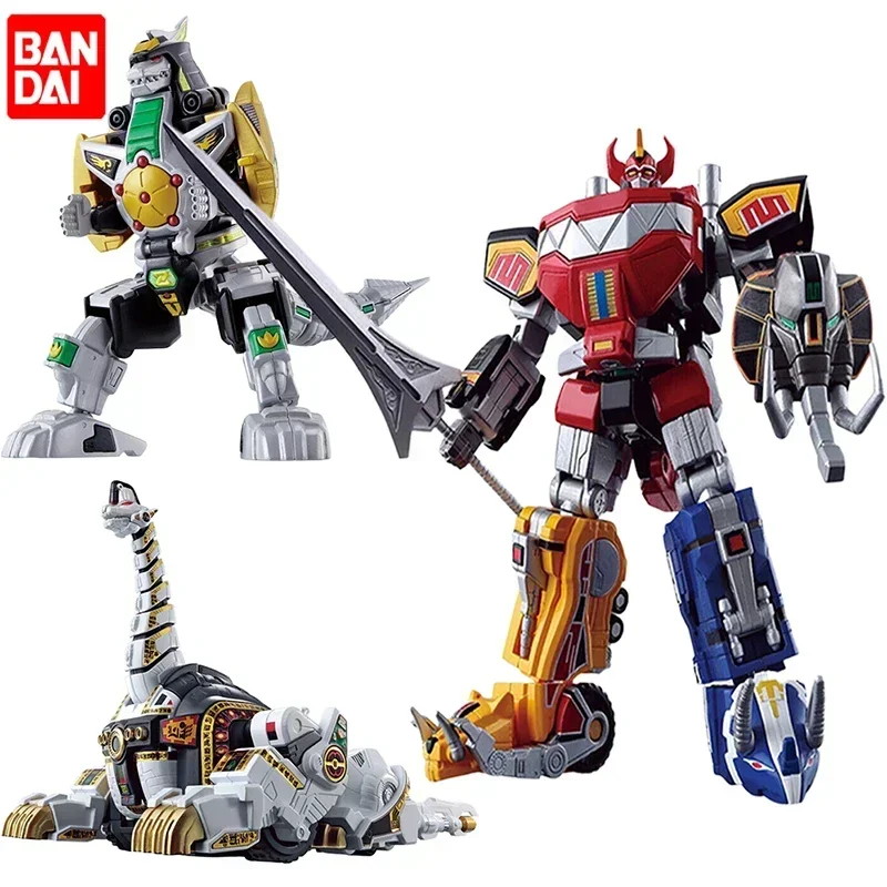 Originale Originale Bandai Smp Mighty Morphin Power Rangers Megazord Dragonzord Titanus Ver. Giocattolo Modello Di Action Figure Anime In Pvc