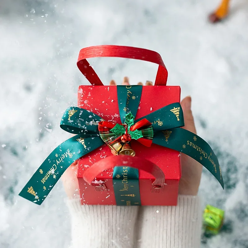 2025 Christmas New Gift Box Portable Christmas Eve Holiday