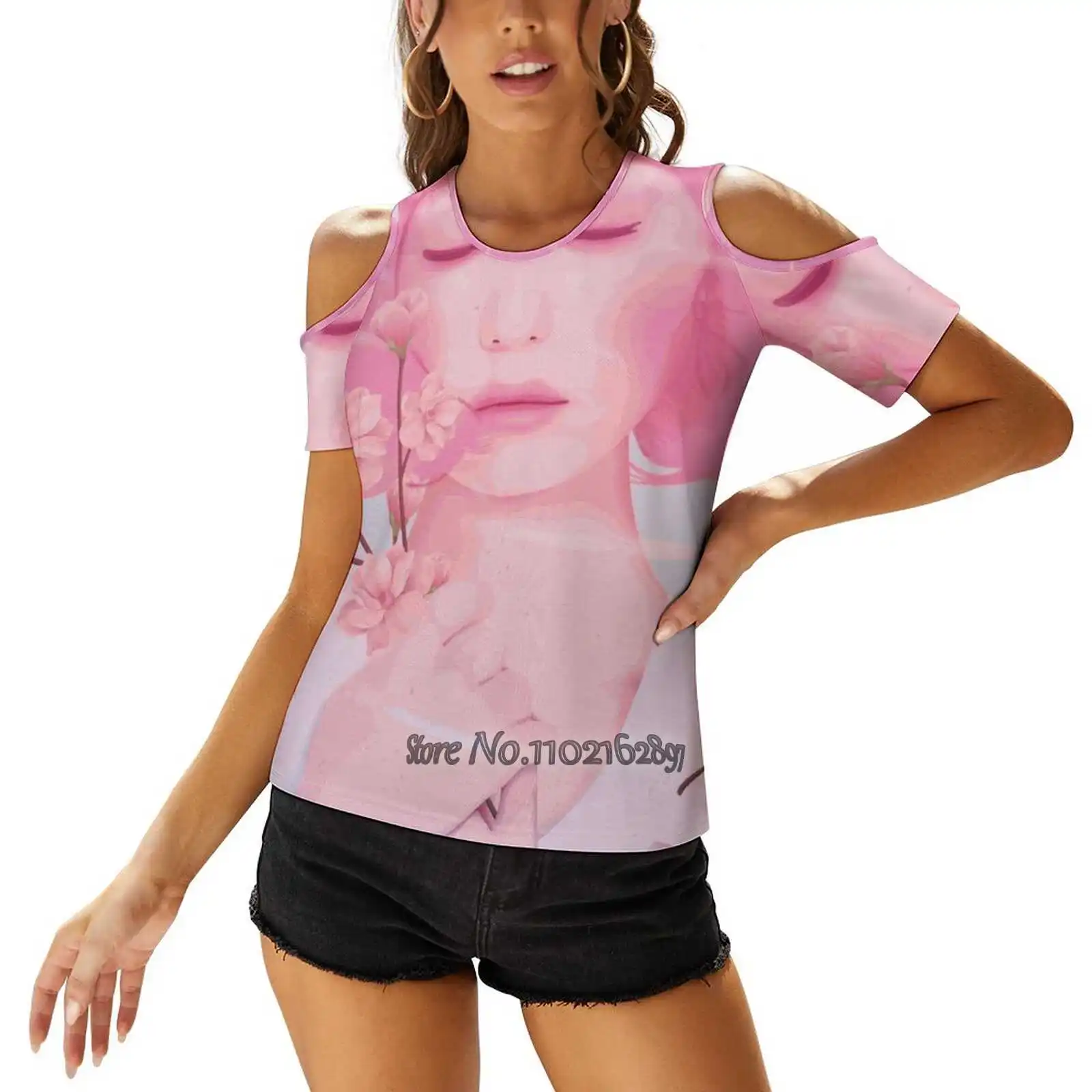 

Модные футболки Pastels с принтом для женщин и девушек, Футболка Harajuku, Топы И Футболки с коротким рукавом, женская красивая футболка в пастельном стиле