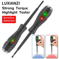 LUXIANZI 12-230v Voltage Tester Pen Screwdriver Handheld Induced Electric Power Test Probe Portable Electrician Detector Tool 1
