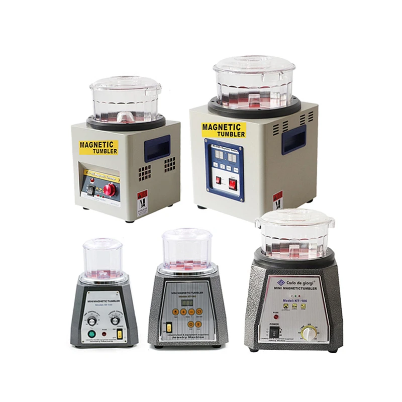 Magnetic Tumbler Polishing MachineKT185 KT-185S  Mini Magnetic Jewelry Polisher Tumbler Jewelry Tools 2