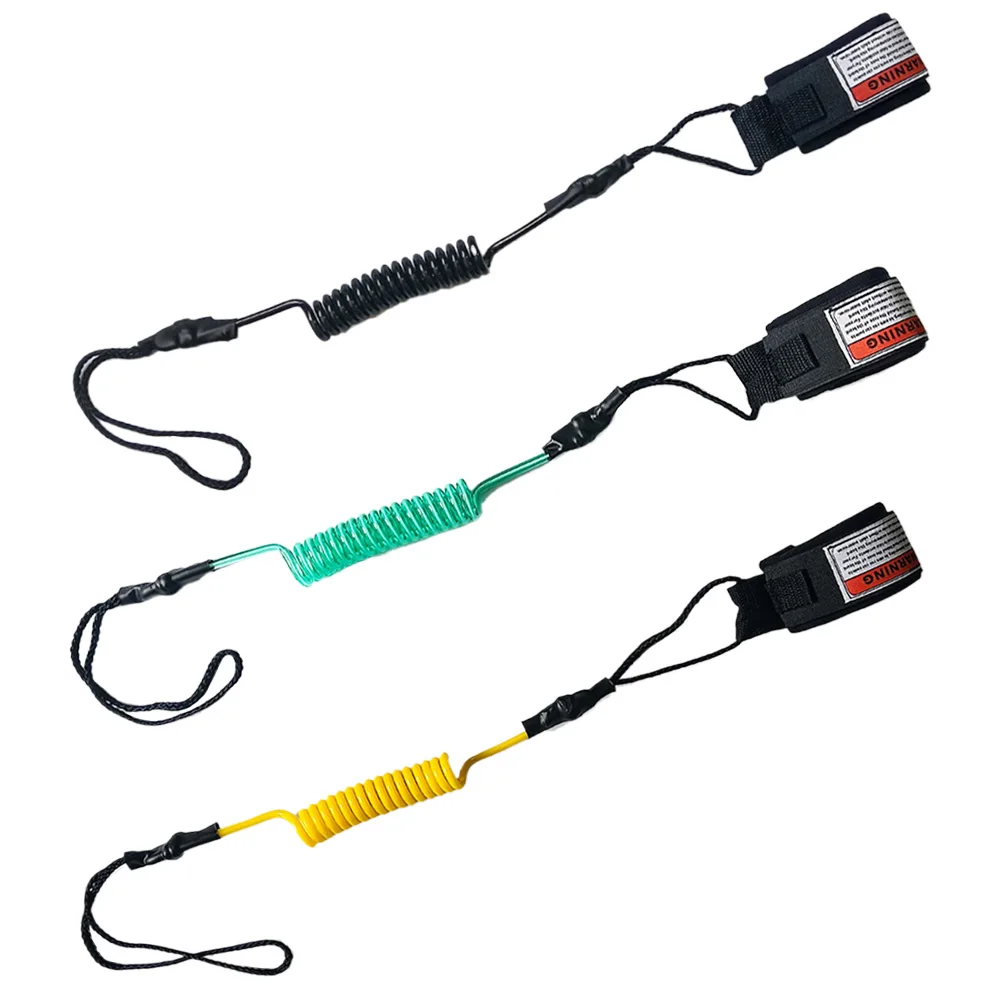 Premium Coiled Body Board Leash TPU Bodyboarding Leash Stay on Board Ankle Strap Surfing Accessories