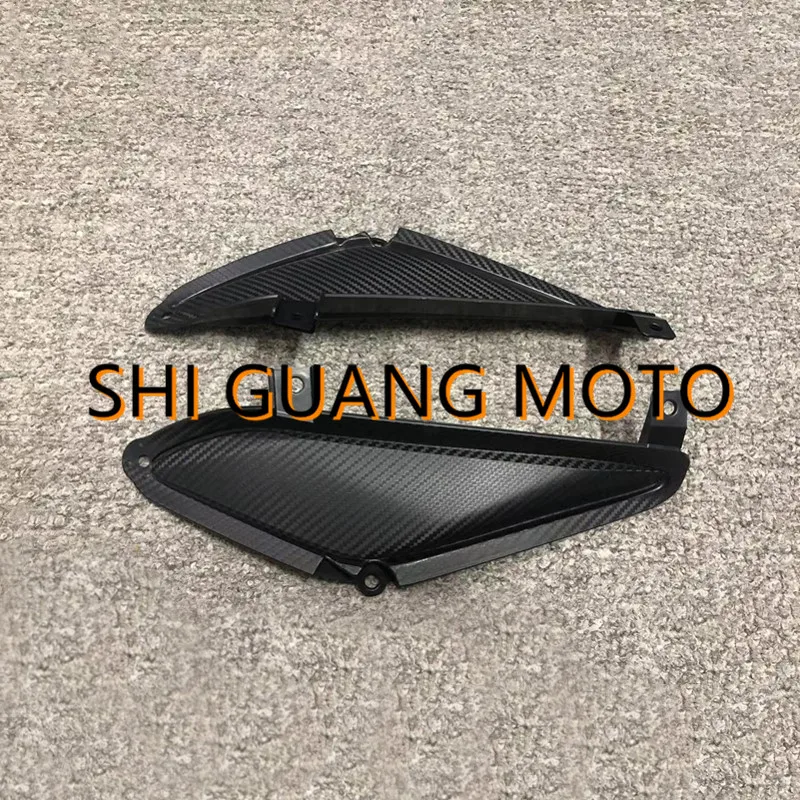 

Front Shell Side Panel Black Side Carbon Fiber Pattern Small Plate Fairing Fit For Honda CBR650R 2019-2021