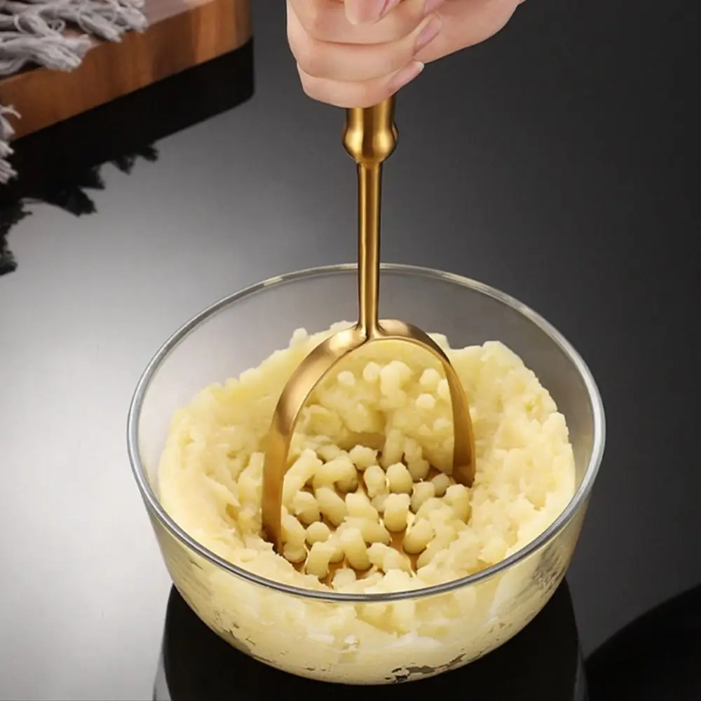 Hand Potato Masher Heavy Duty Potato Masher Fruit Pumplin Manual Juicers Kitchen Gadgets